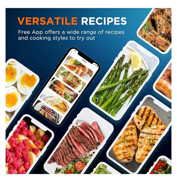 4T7 Sous Vide Precision Cooker 1100W WiFi App Control Immersion Circulator - Picture 10 of 11